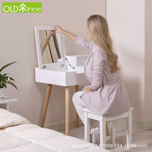 Simple universal dressing table for bedroom, new collection